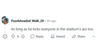 User Puzzleheaded_Walk_28 about Adrian Chase, aka Vigilante speculations in Peacemaker Season 2 (Source: Reddit)
